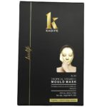 KADIFE Tropical Vitamin C Mould Mask | Vitamin C Skin Brightening Hydrating Facial Mask with Marine Botanical Minerals | Moisturizing Calming Care | 25g Single Use