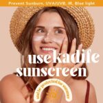 Kadife Sunscreen Gel | Broad Spectrum UV Protection SPF 30 PA+++ | Lightweight Non-Greasy Formula with Vitamin C & E | For All Skin Types | 50 ml - Image 5