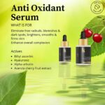 Kadife | Anti-Oxidant Serum, 30ml, Brightening & Glowing Skin Complexion, with Alpha Arbutin, Allantoin & Acerola Extract For all Skin Type - Image 9