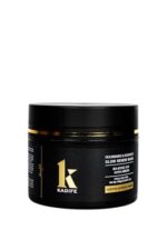 Kadife Glow Renew Face Mask with Sea Boost Vitamin E & Alpha Arbutin | Nourishing Radiance Care for All Skin Types | Weekly Skincare Treatment | 300 g | Black Gold Jar - Image 5